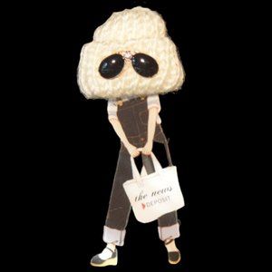 Large Model Sunglasses Acrylic Statement Brooch Pins Accessories Fashion